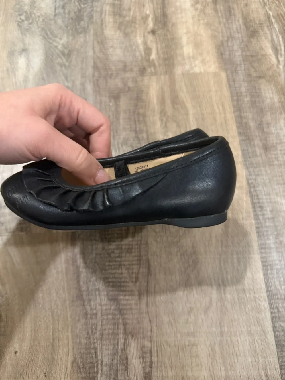 Harper Canyon Black Girls Mary Jane Ballet Flats with Elastic Strap